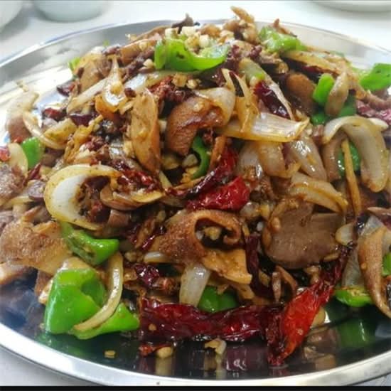 Stir Fried Haggis 火爆羊杂